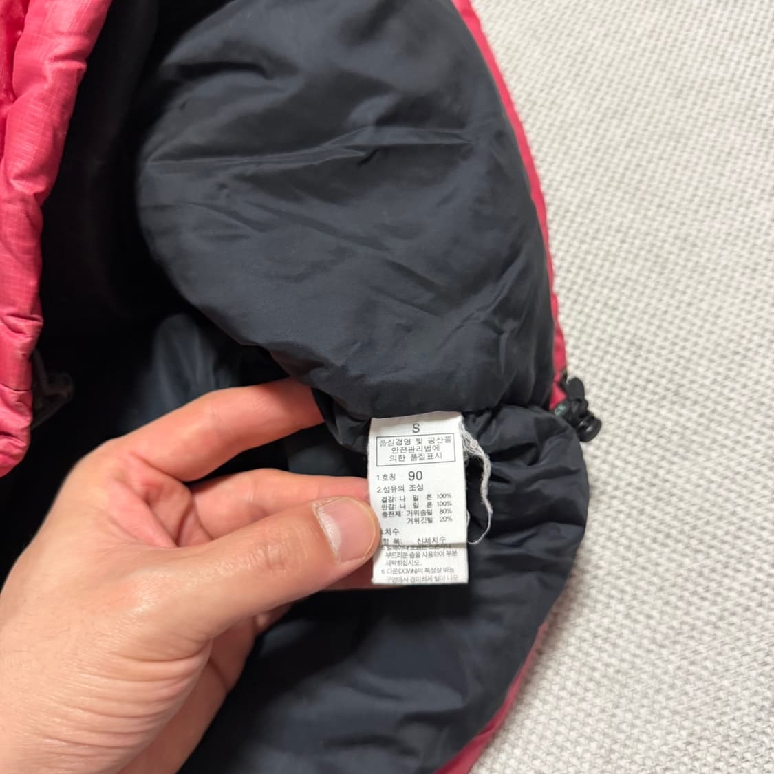 노스페이스 700 눕시 패딩조끼 상품이미지4