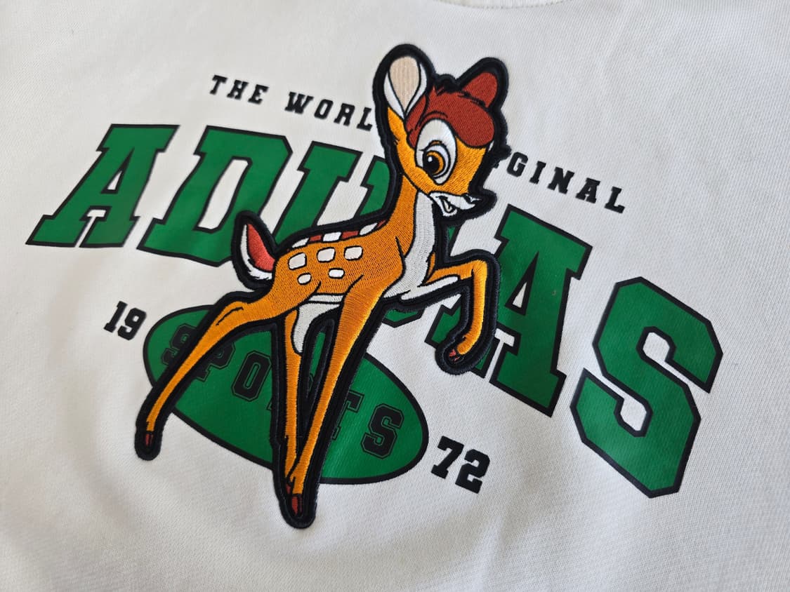 오리지날 아디다스 X 디즈니 밤비 스웨트 셔츠 XS 상품이미지1