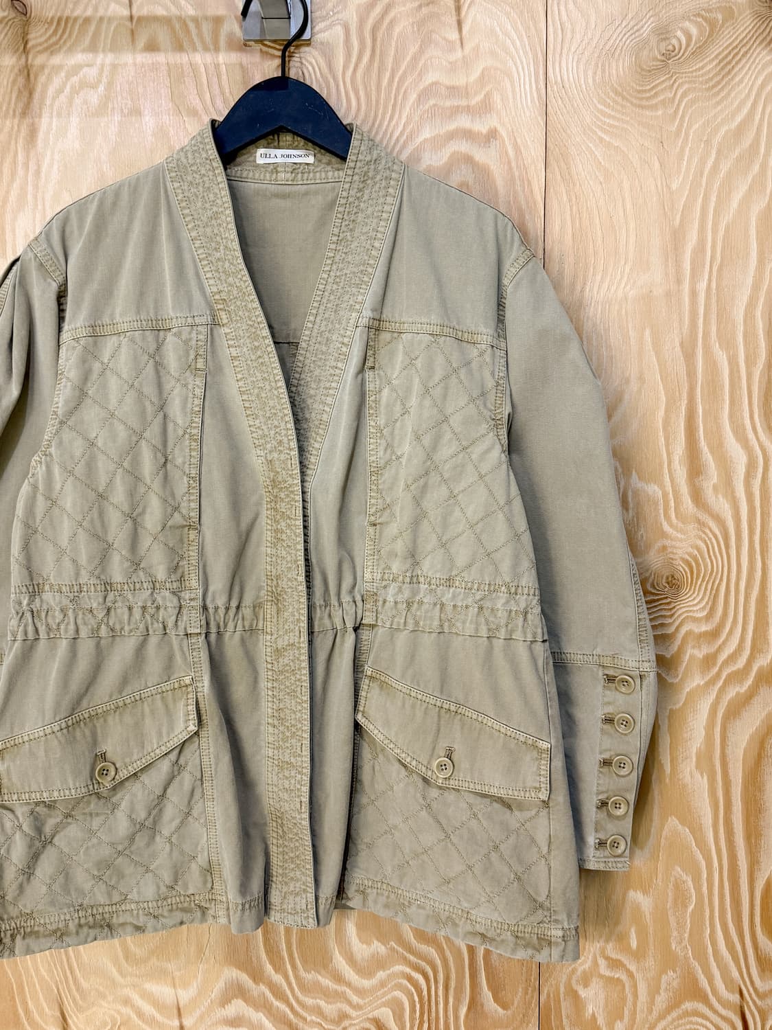 Ulla Johson 테리에 패널 코튼 자켓 상품이미지4