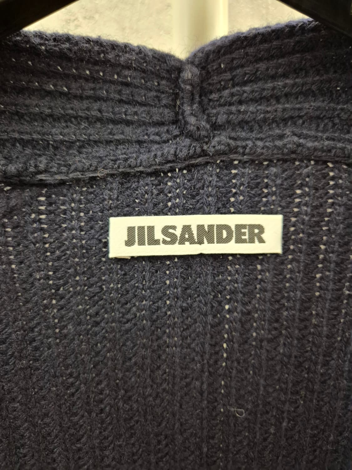 JIL SANDER 네이비 니트 가디건 상품이미지4