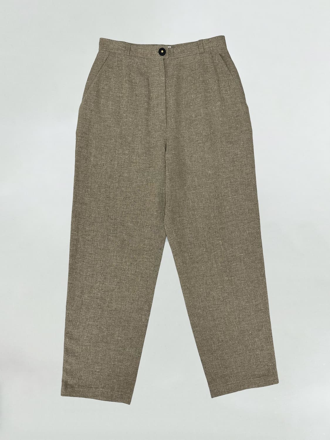 샤넬 린넨 트라우져 슬랙스 팬츠 상품이미지1