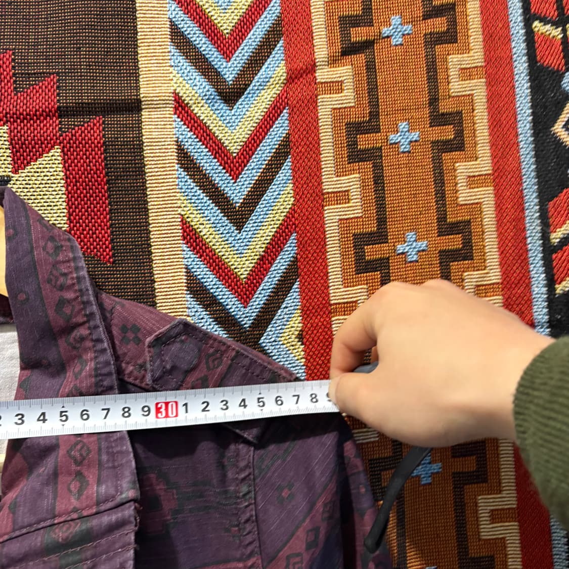 빈티지 아지텍 롱 자켓 새상품 상품이미지8