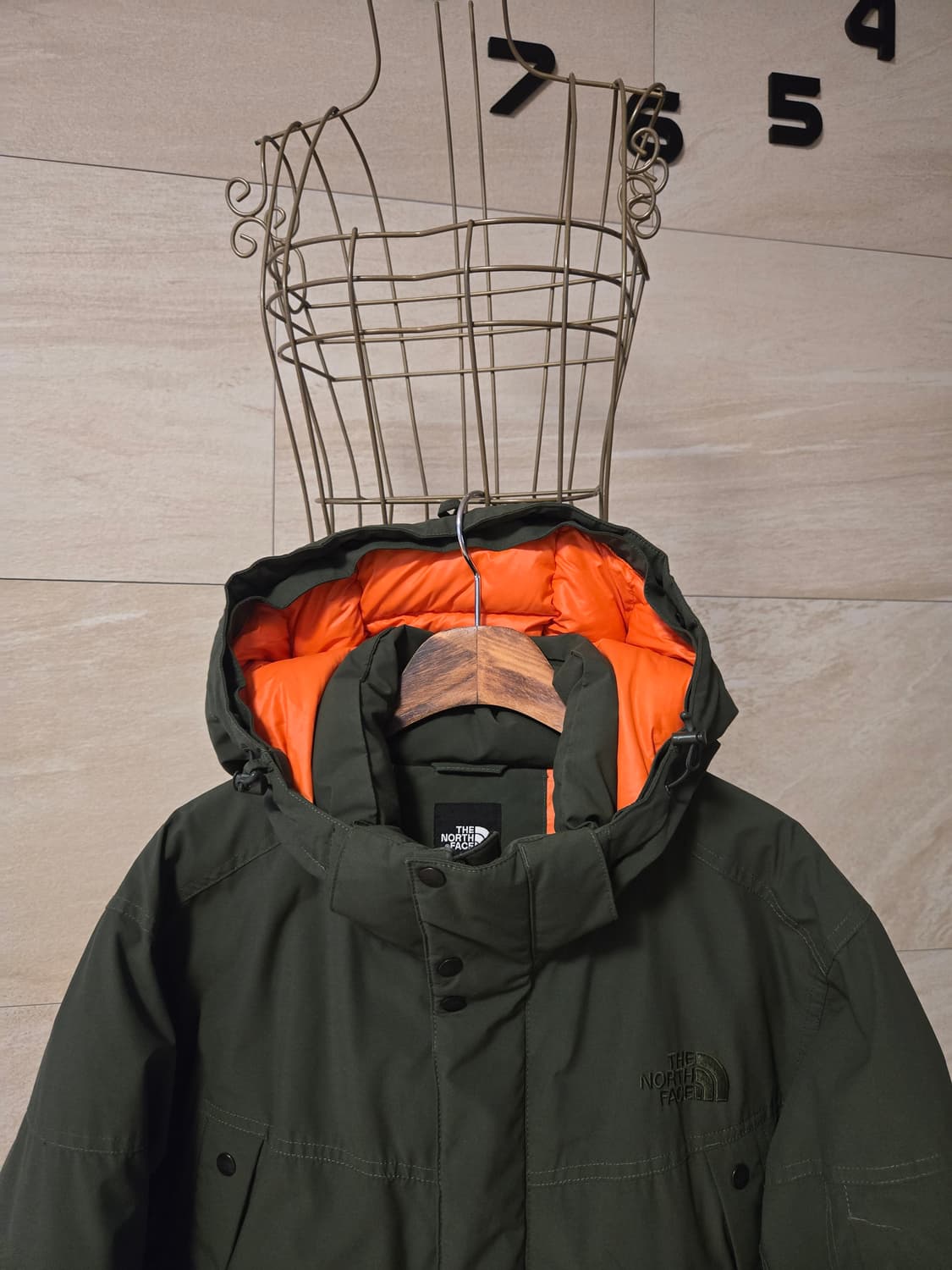 [100] 노스페이스 하이벤트 남성 구스 패딩 상품이미지2