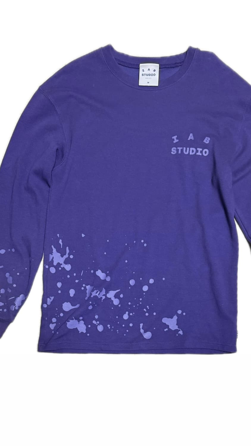 IAB STUDIO 페이팅 롱슬리브 상품이미지1