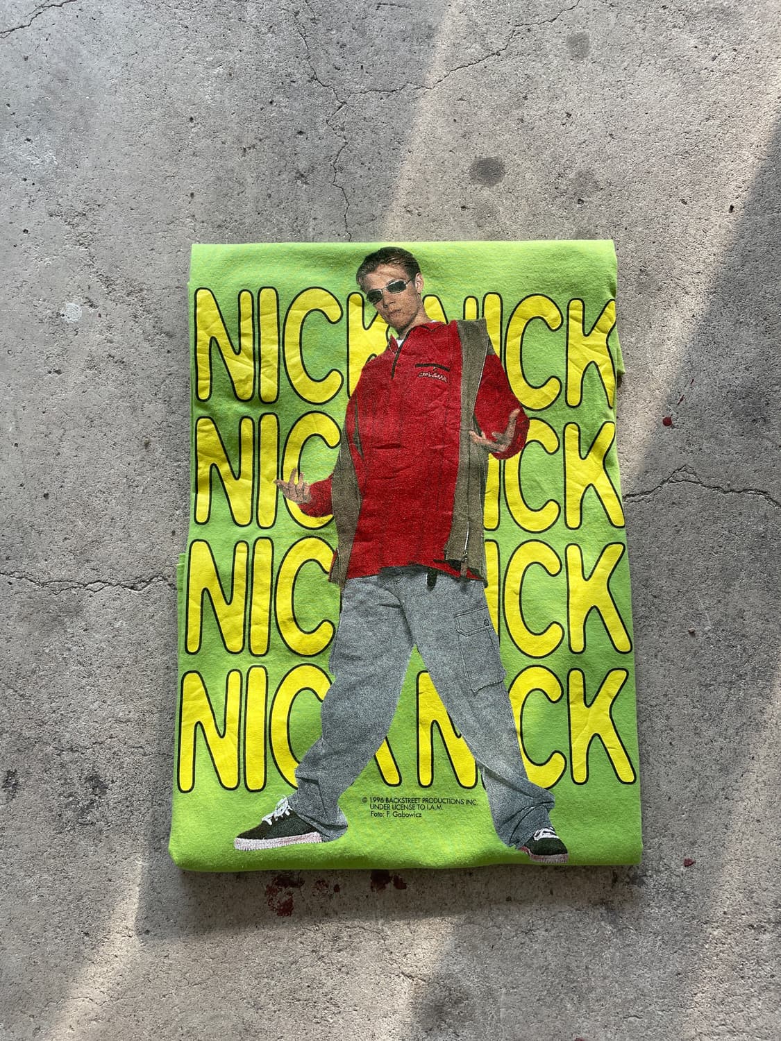 90s BackStreet Boys Official L/S(1996) 상품이미지1