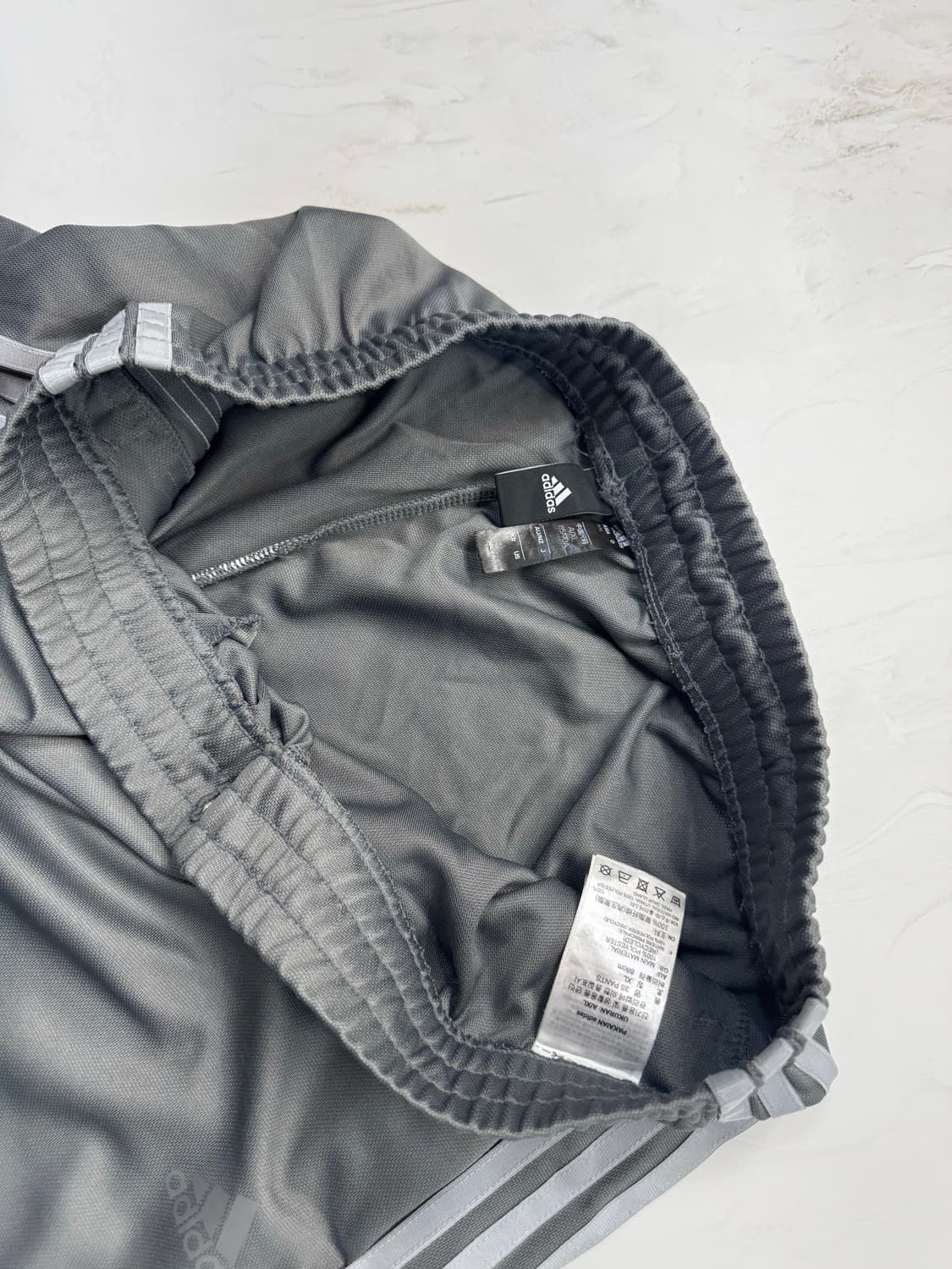 아디다스 삼선 트랙팬츠 그레이 조거 져지 바지 상품이미지5