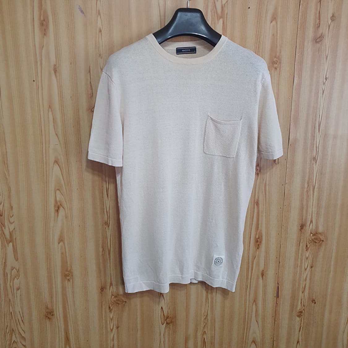 헤지스 린넨 혼방 반팔 95 상품이미지1