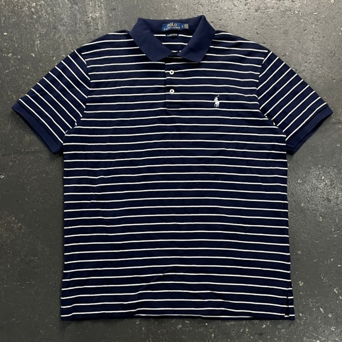 100 폴로 랄프로렌 신형 스트라이프 카라티 상품이미지1