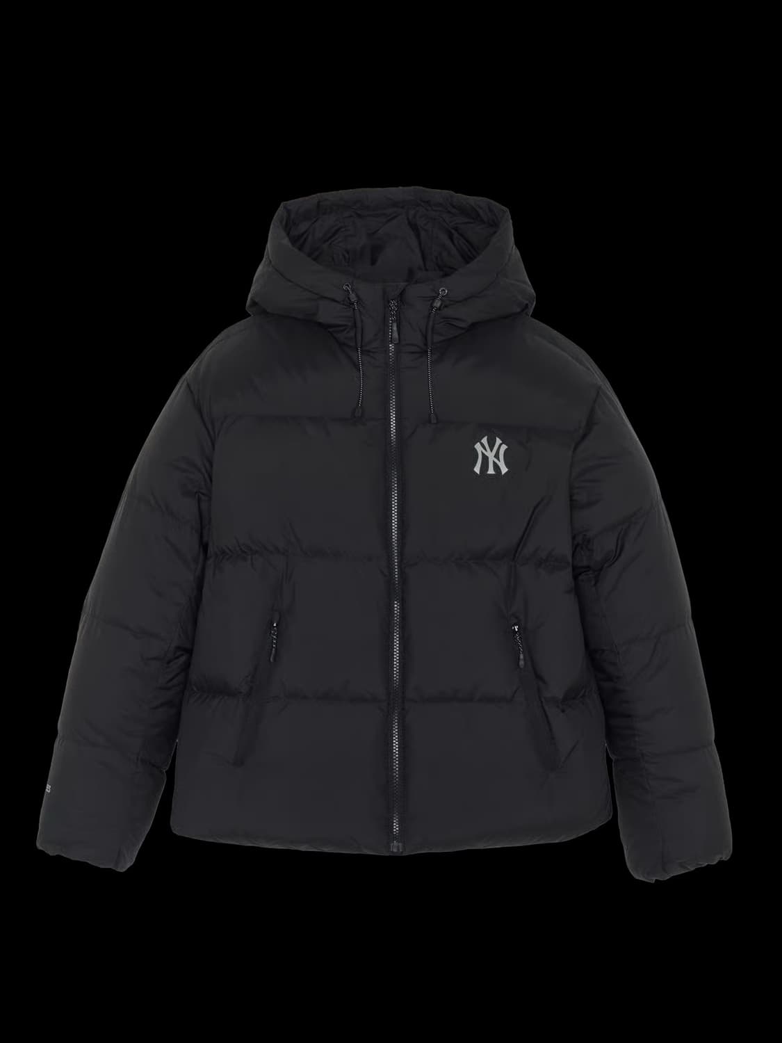 [새상품] mlb 립스탑 후드 커브패딩 상품이미지2