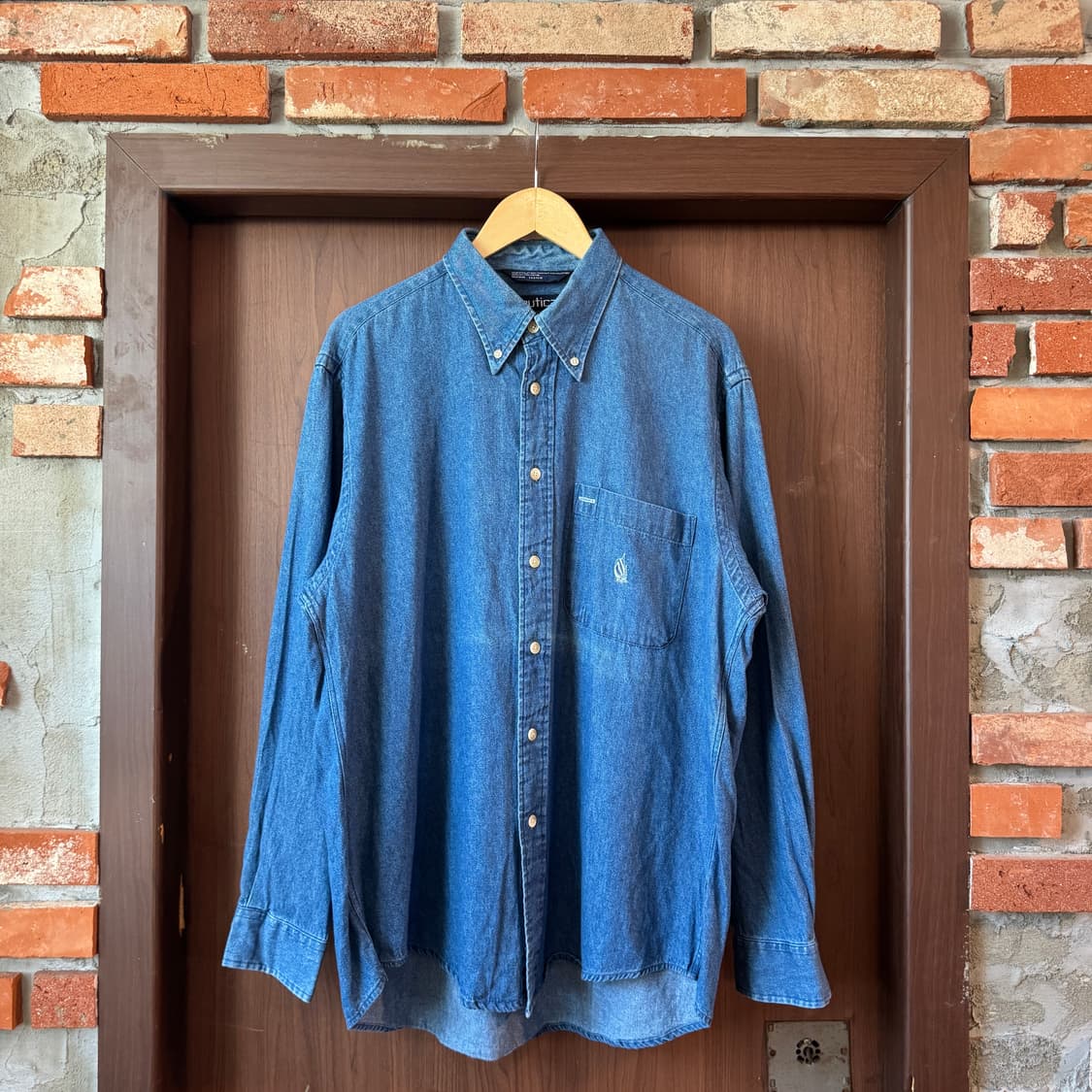 90S 노티카 데님셔츠 XL 상품이미지1