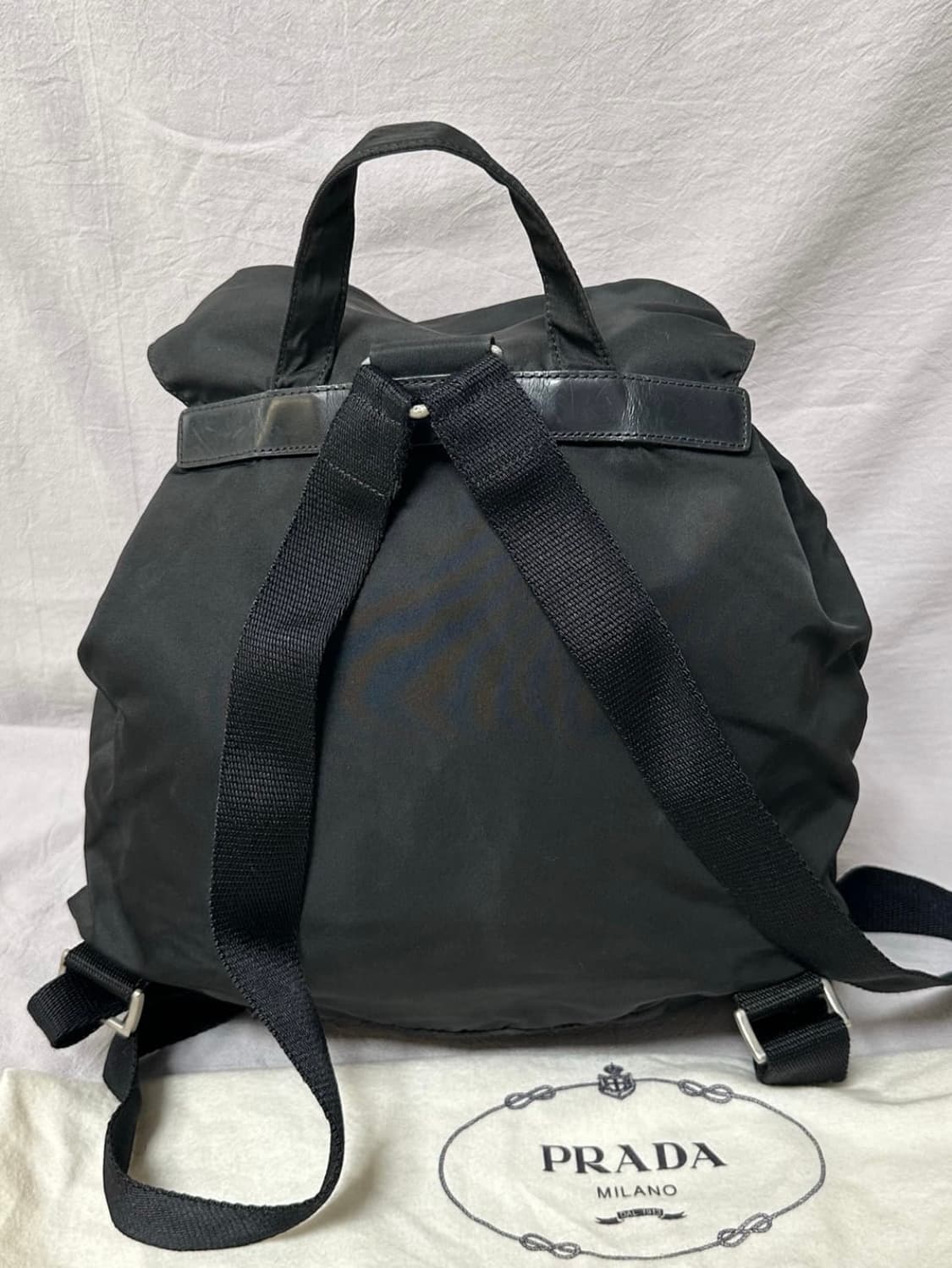 프라다 나일론 백팩 미듐 정품 상품이미지6