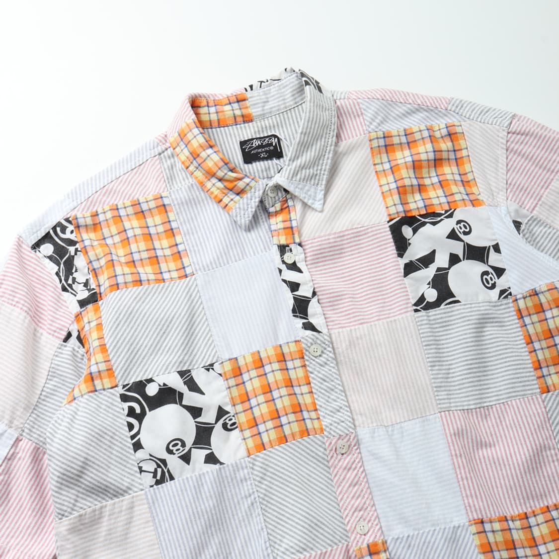 스투시 STUSSY Patchwork S/S Shirt 상품이미지3