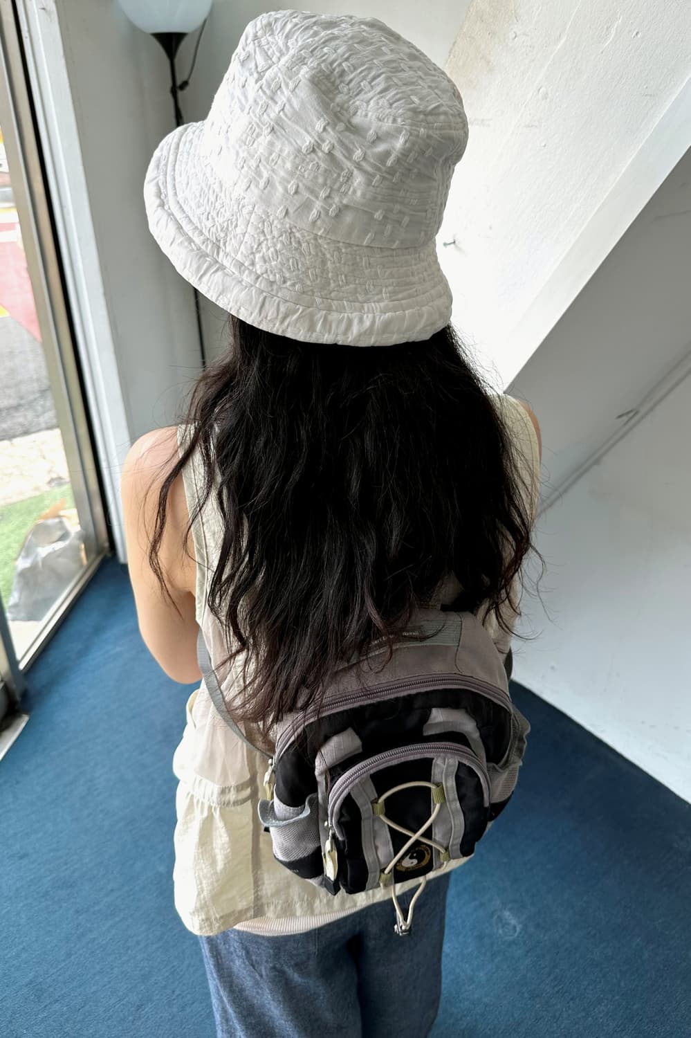 Stitch detail bucket hat 상품이미지4