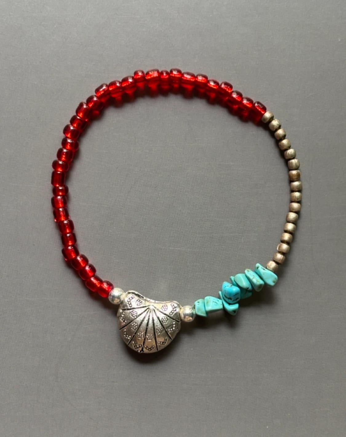 Turquoise Shell Bracelet 상품이미지1