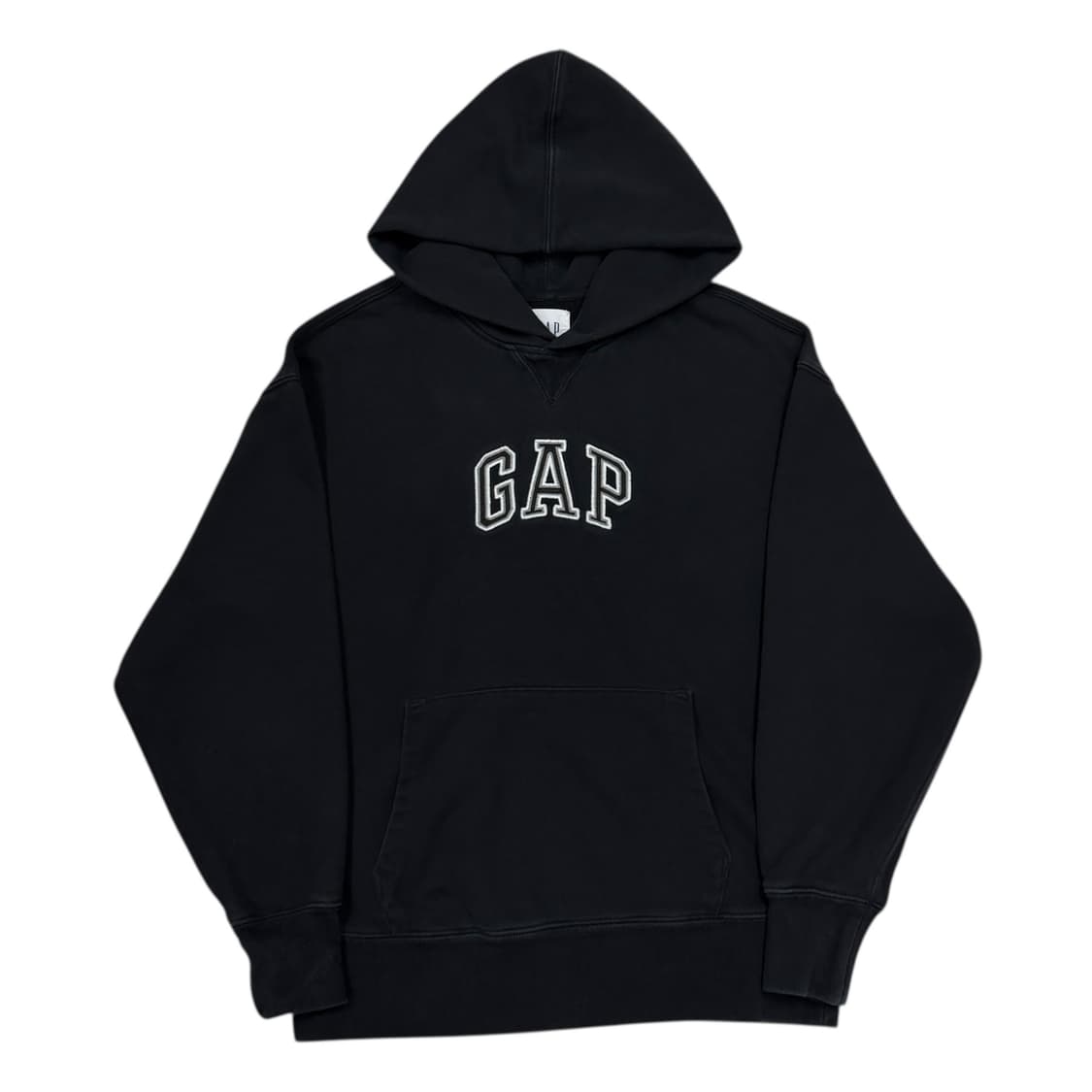 GAP 빈티지 스펠로고 후드티 블랙 XS 상품이미지1