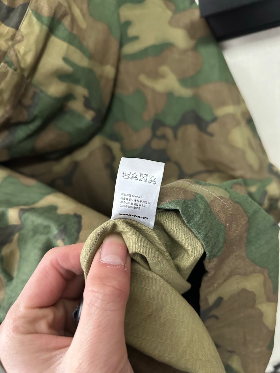 논노드 집 자켓 카모 1사이즈  상품이미지9
