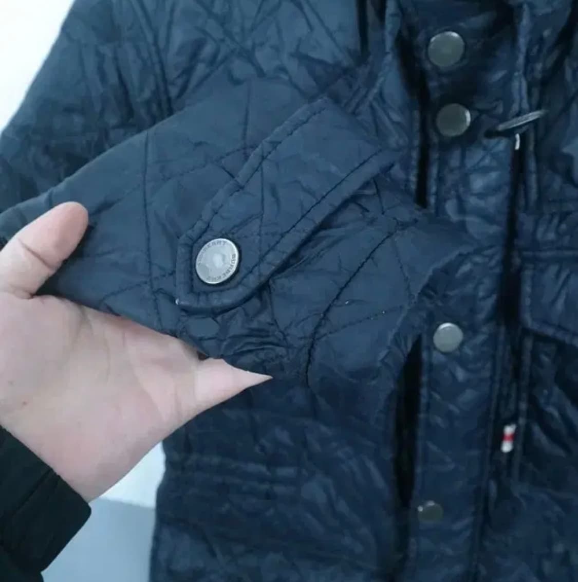 버버리 사파리 퀼팅 패딩자켓 M 상품이미지3