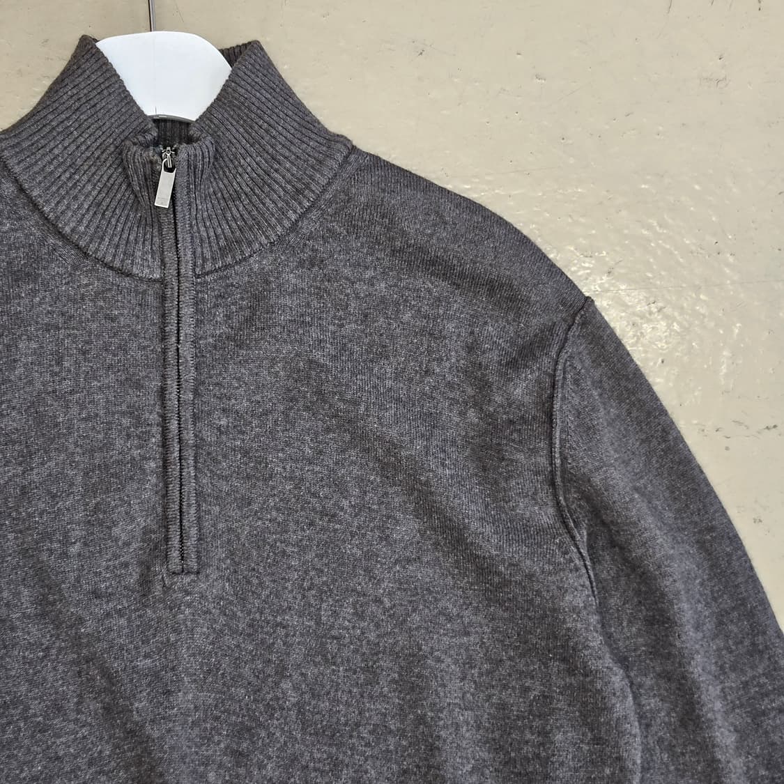 Zegna sport 제냐 스포츠 울 니트 반집업 M~L 상품이미지2