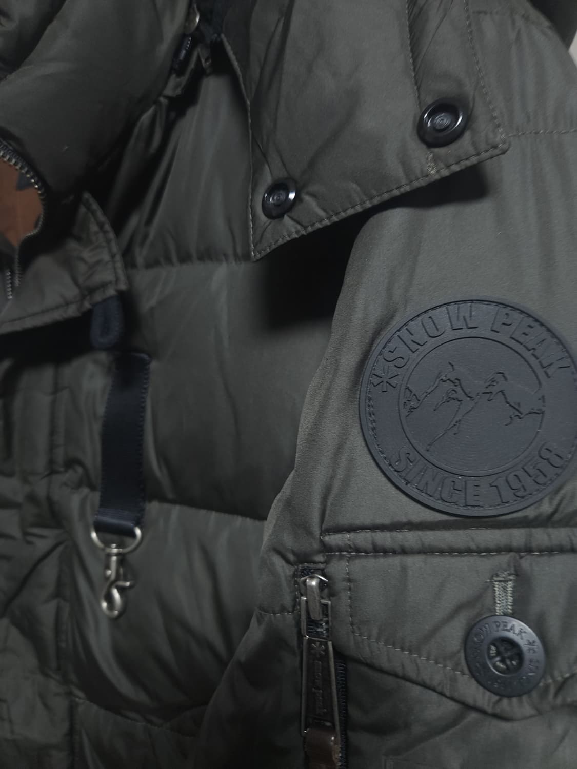 스노우피크 오리털 숏패딩 점퍼, L 상품이미지2