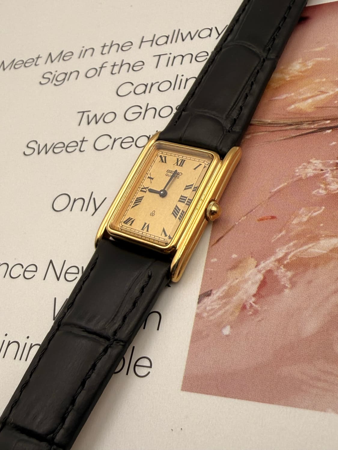 SEIKO 80s Tank 빈티지 시계 (남녀공용 가능) 상품이미지3