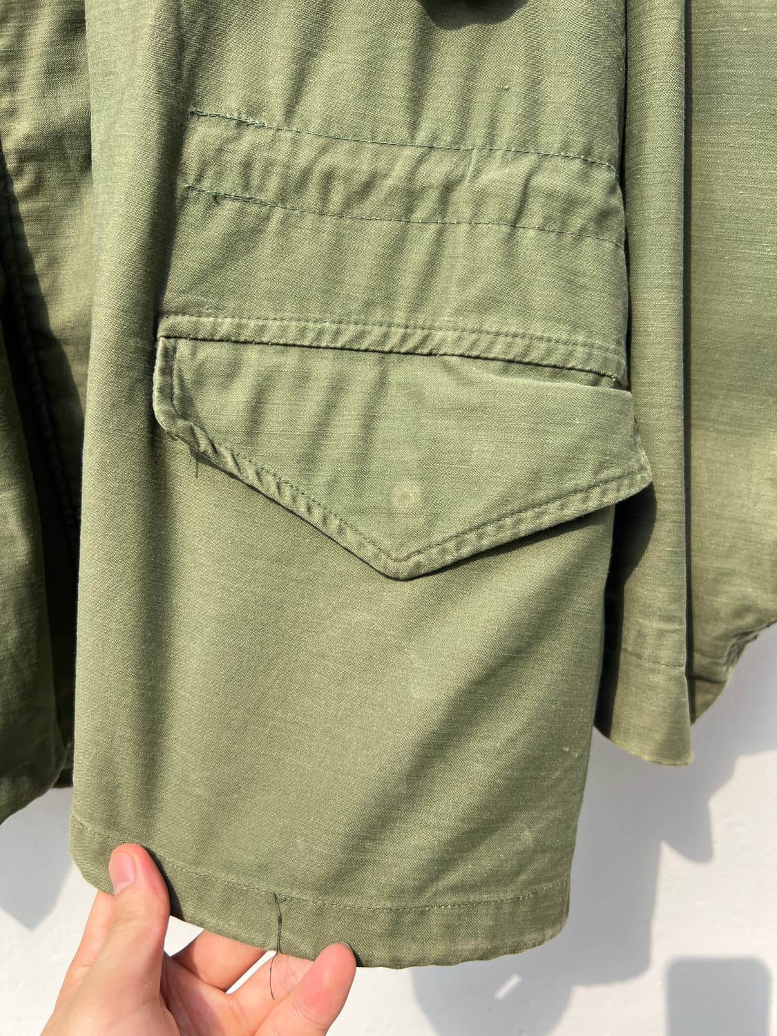 [L]80's 오리지널 U.S AIR FORCE M-65 필드 자켓 상품이미지4