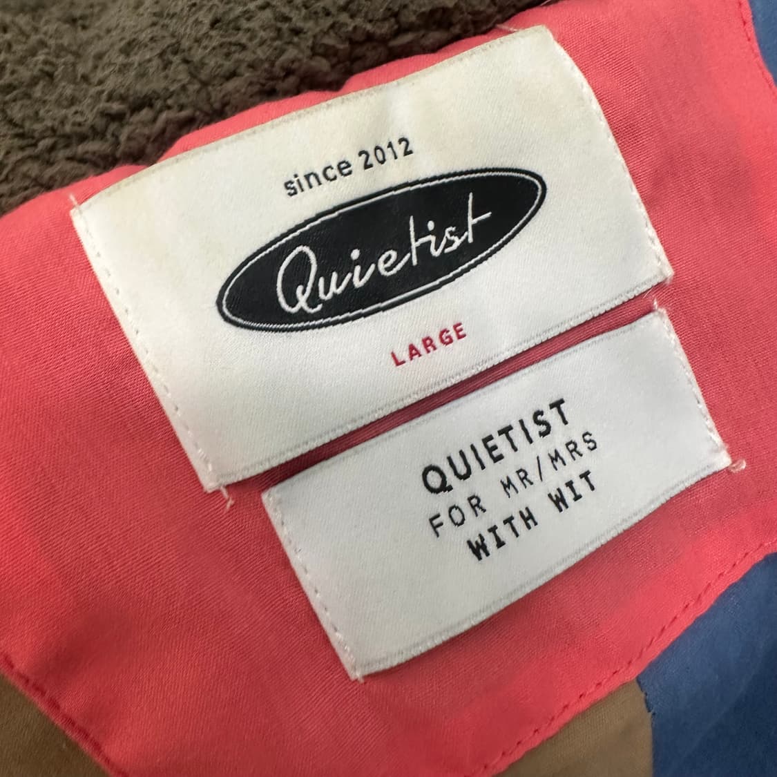 콰이어티스트 공용 보아 뽀글이 털 후드집업 파카 L 상품이미지10