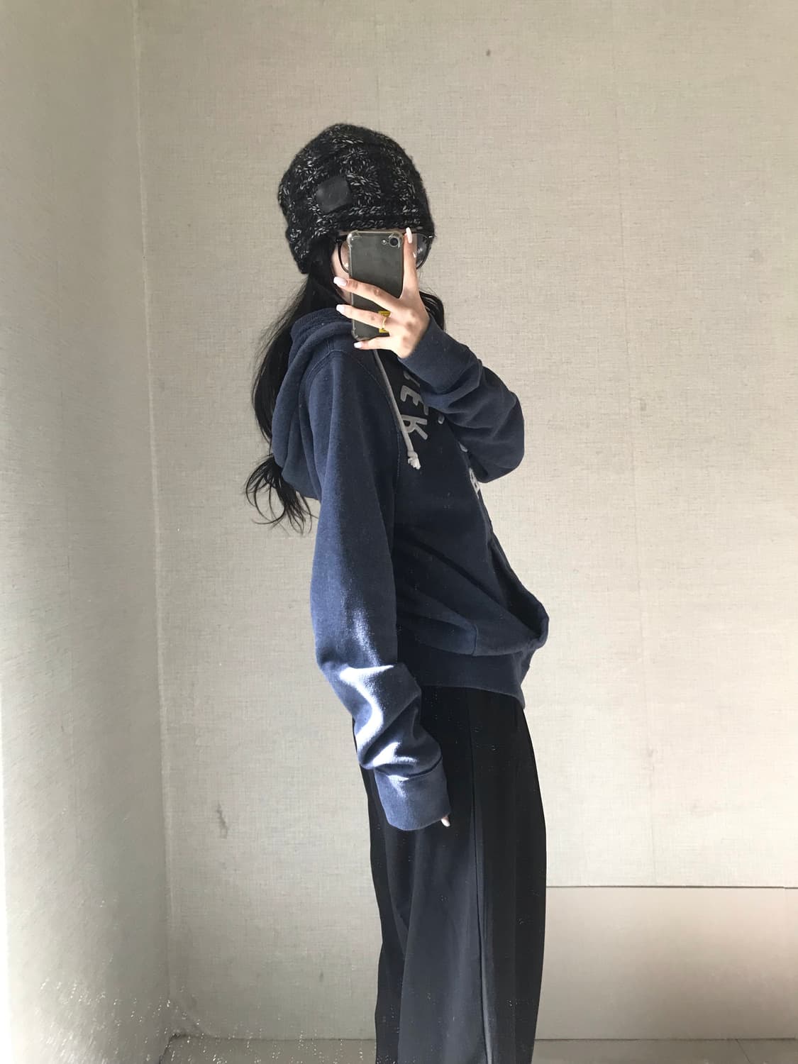 홀리스터 네이비 후드집업 상품이미지3