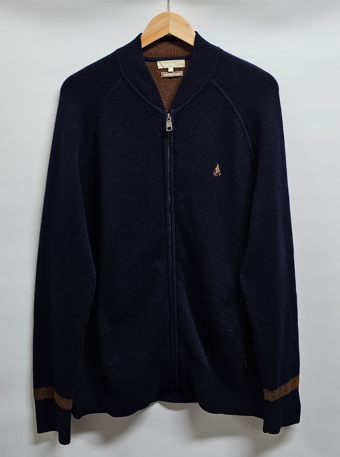 빈폴 캐시미어 블렌드 집업 니트 가디건 L 상품이미지1