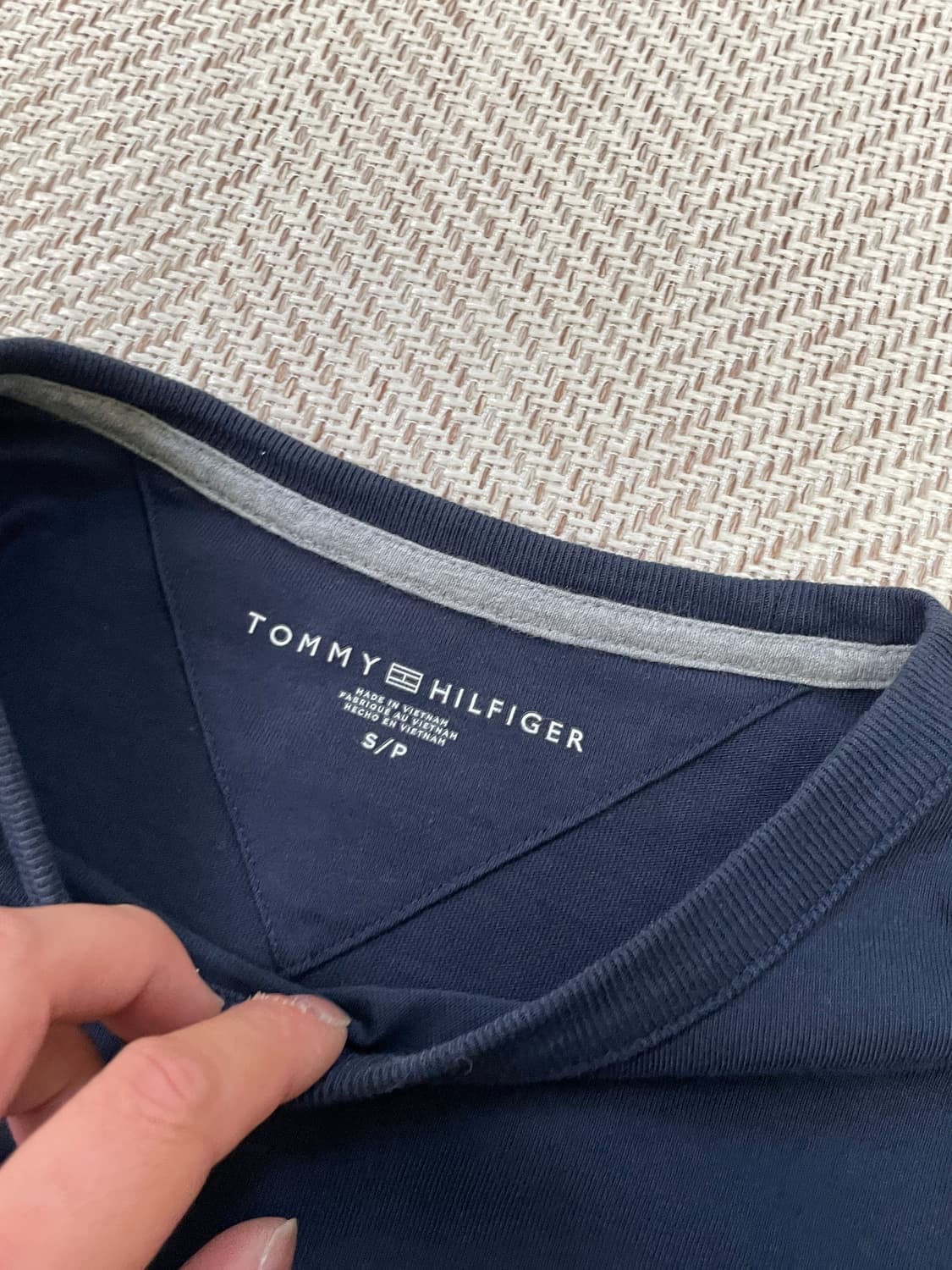 타미힐피거 로고 롱슬리브  J03367 상품이미지4