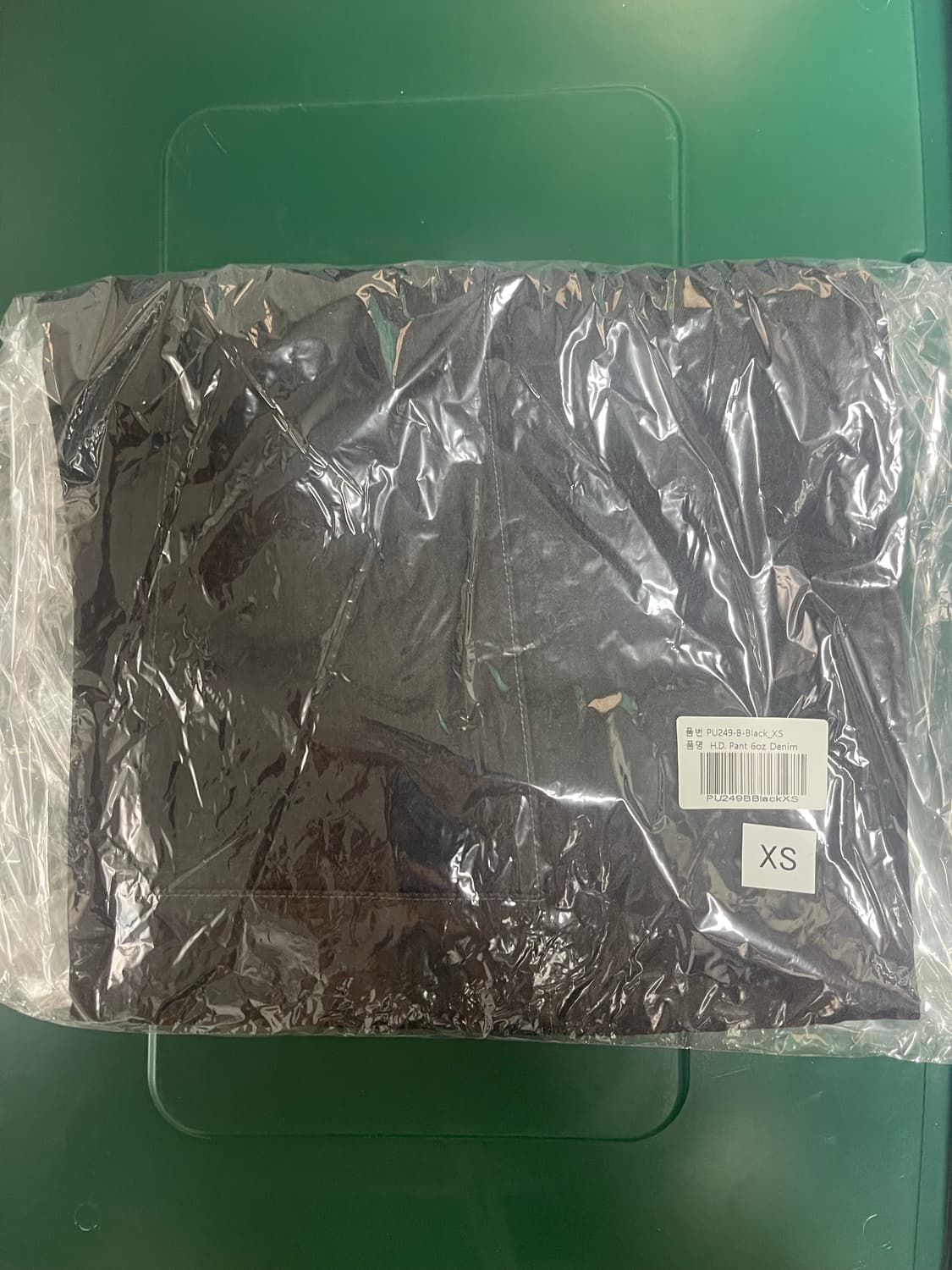 [XS] 니들스 HD 6oz 데님 팬츠 블랙 상품이미지2