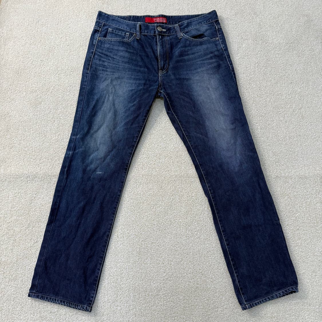 [27] 게스 진 여성 진청 데님팬츠 1229T1 상품이미지1