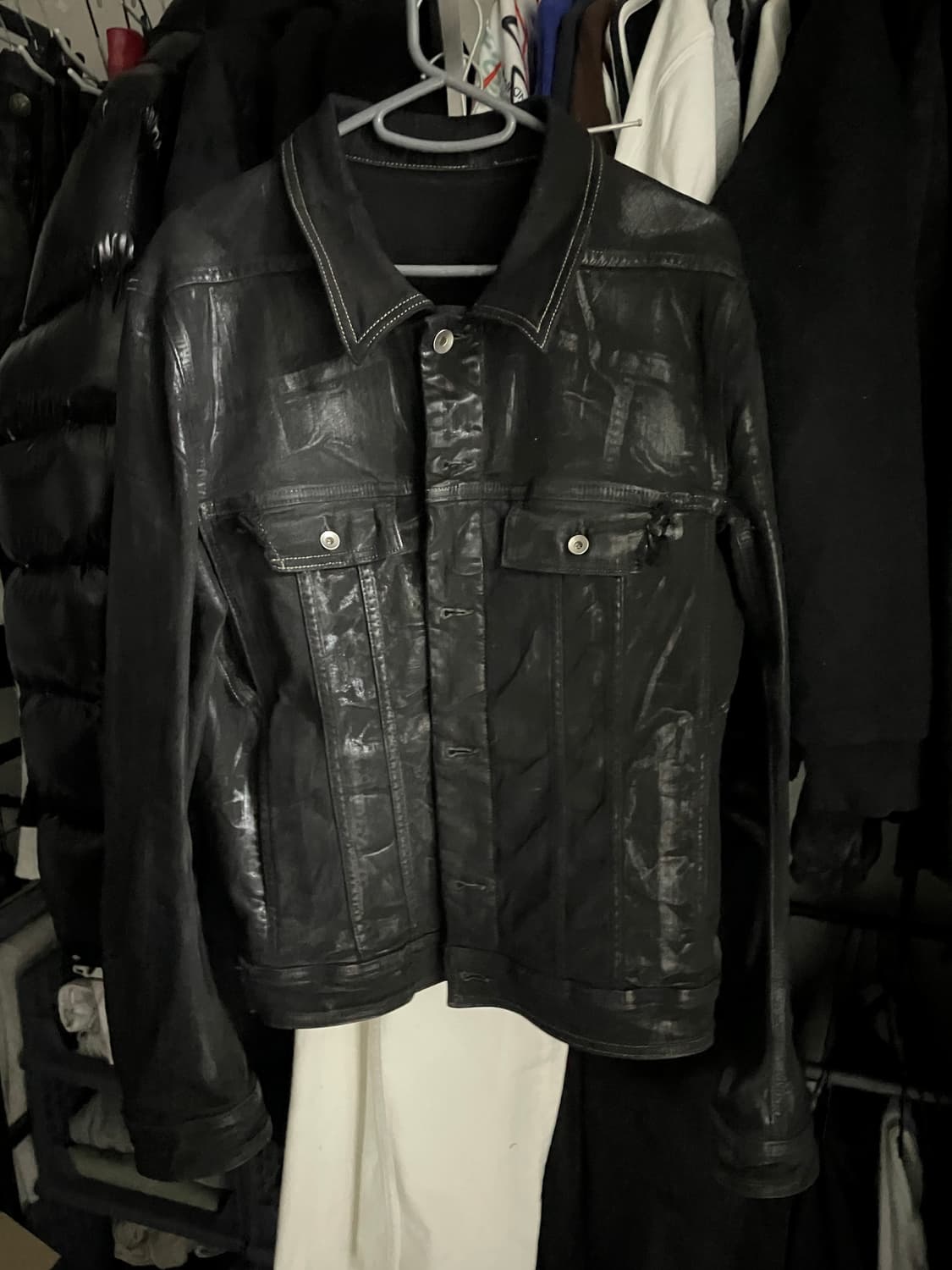 릭오웬스 트러커 자켓 L사이즈 상품이미지1