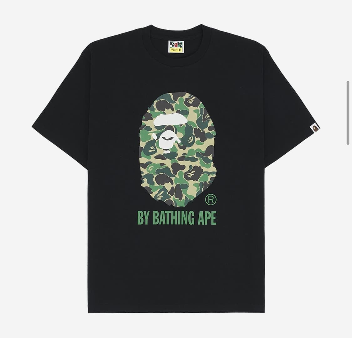 베이프 ABC 카모 베이싱 에이프 반팔 S 상품이미지1