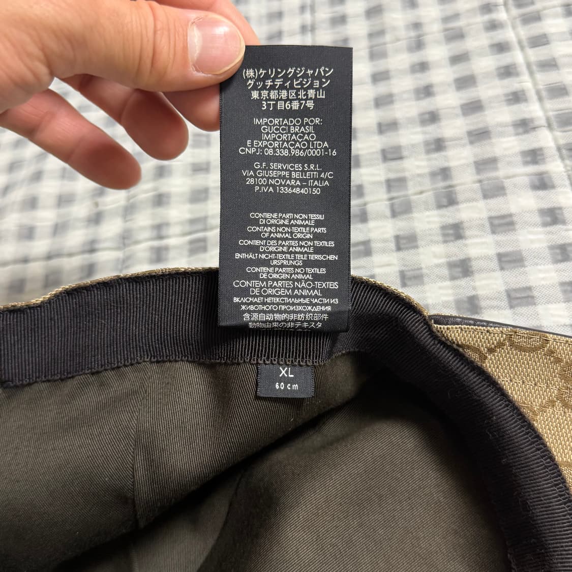 (XL) Gucci 구찌 로고 볼캡 상품이미지9