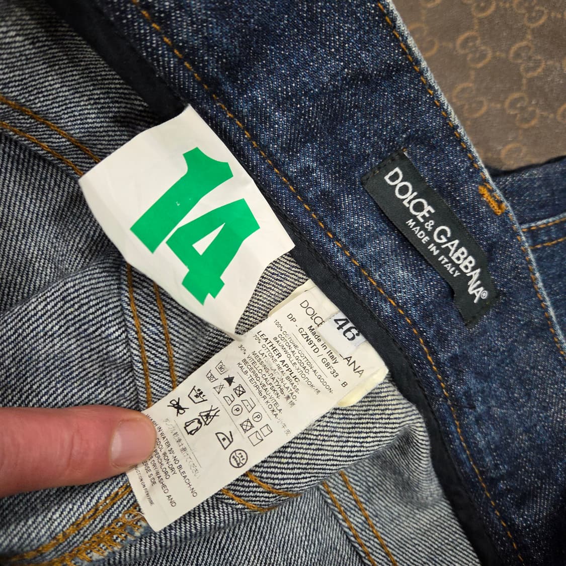 돌체앤가바나 디스트로이드 데님 상품이미지4