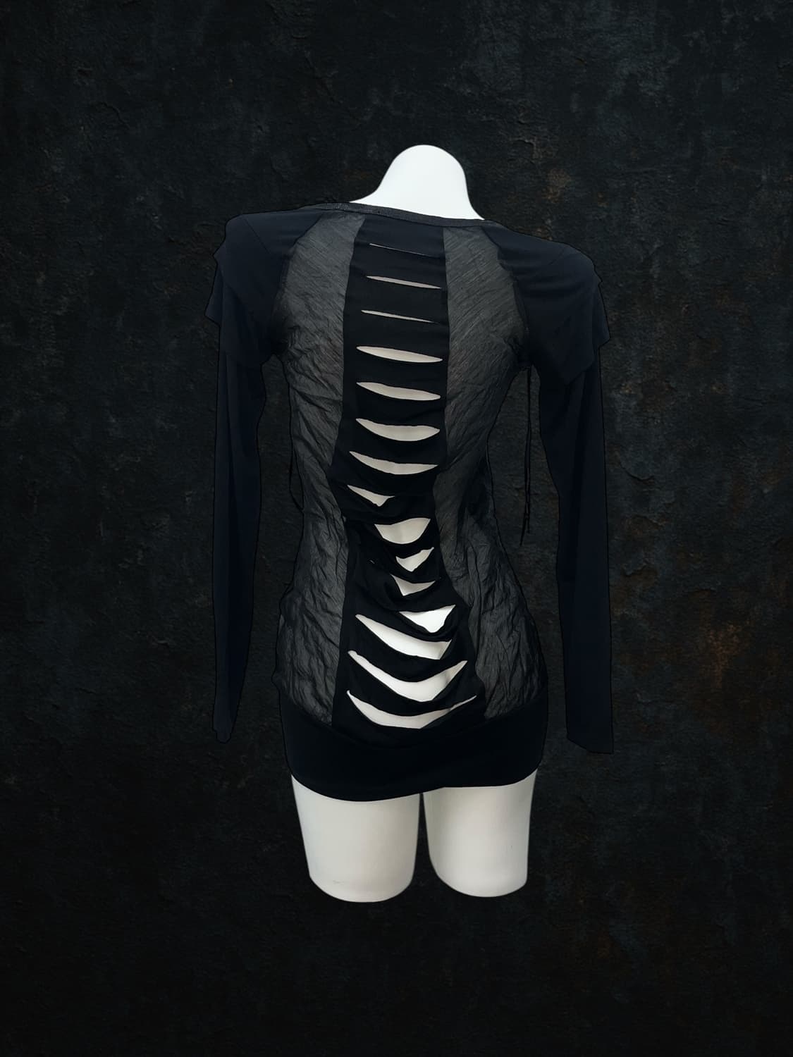‘SALVAGE' stud back damaged one-piece 상품이미지6