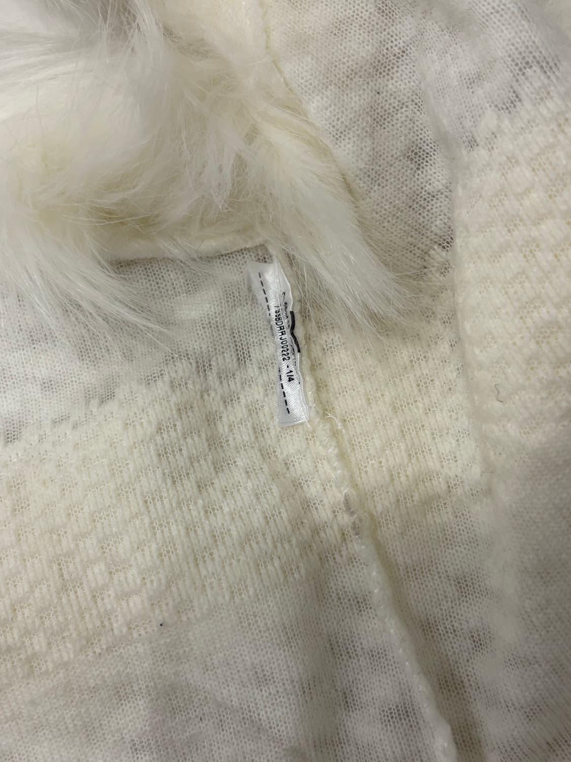 게스 빈티지y2k 숏 퍼베스트xs 상품이미지5