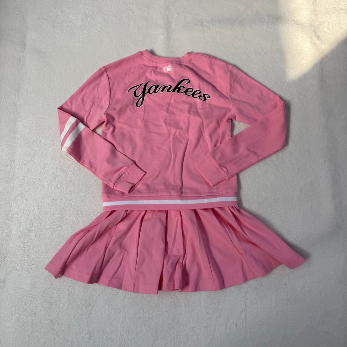 155 MLB 키즈 맨투맨 원피스 0305T 상품이미지2