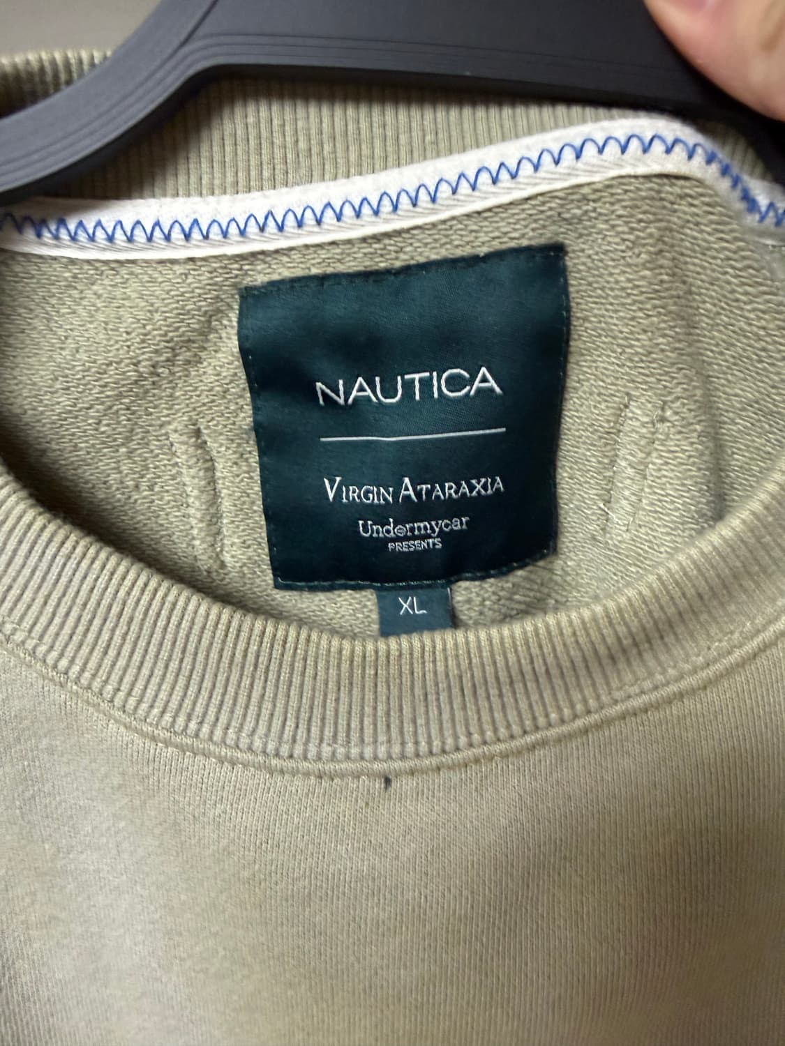 노티카 X 언더마이카 NTC X UMC 아플리케 스웻셔츠 베이지  XL 상품이미지5