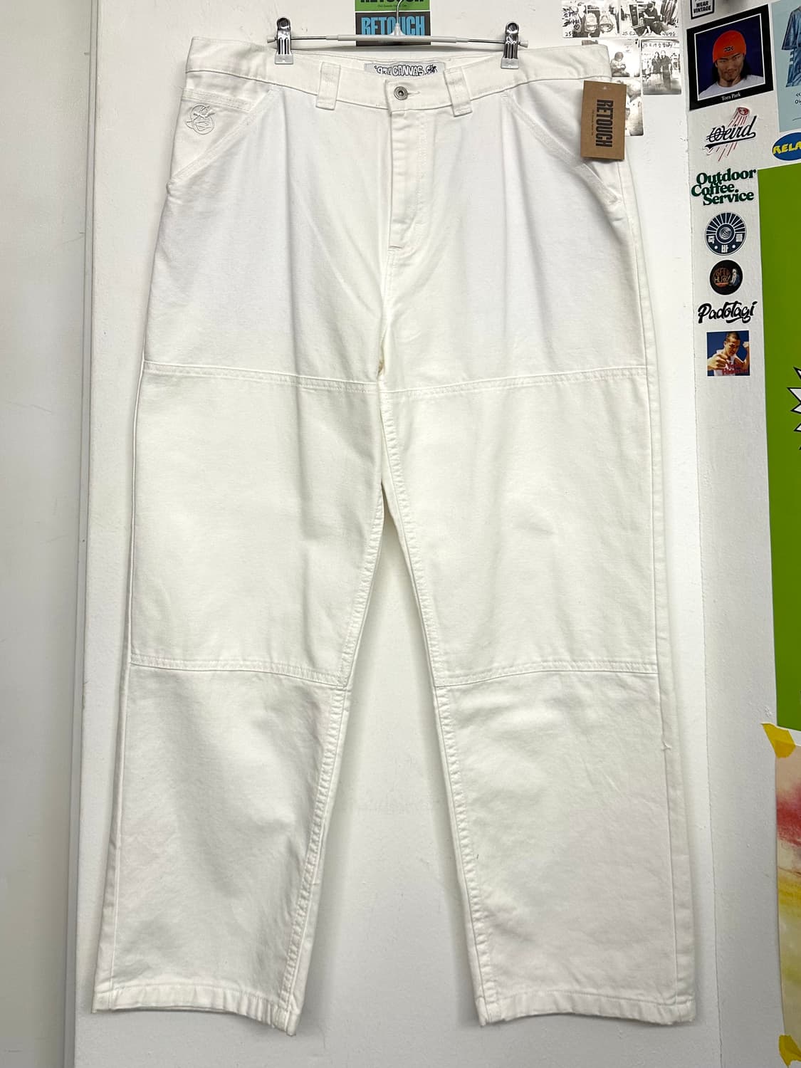 폴라스케이트 더블니 93 ‘화이트 캔버스‘ 상품이미지1