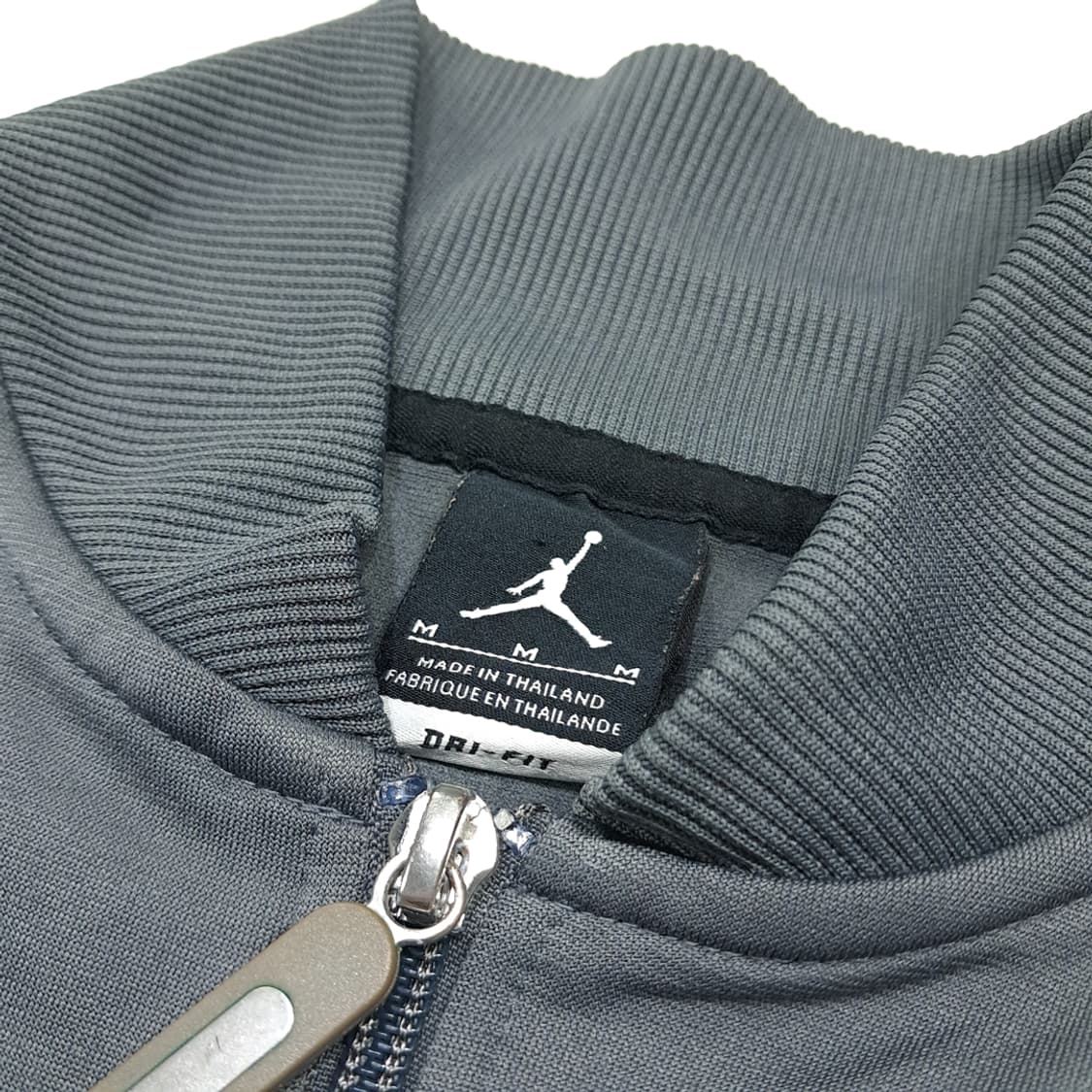 CL964 M 조던 00s 드라이핏 점프맨 차콜그레이 집업 자켓 상품이미지3