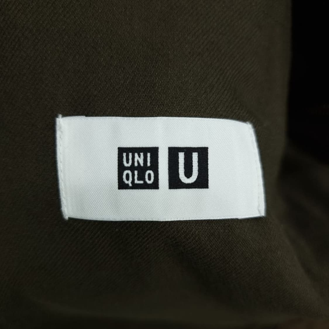 [유니클로 U 르메르] 오버사이즈 블루종 자켓 올리브 카키 M20104 상품이미지7