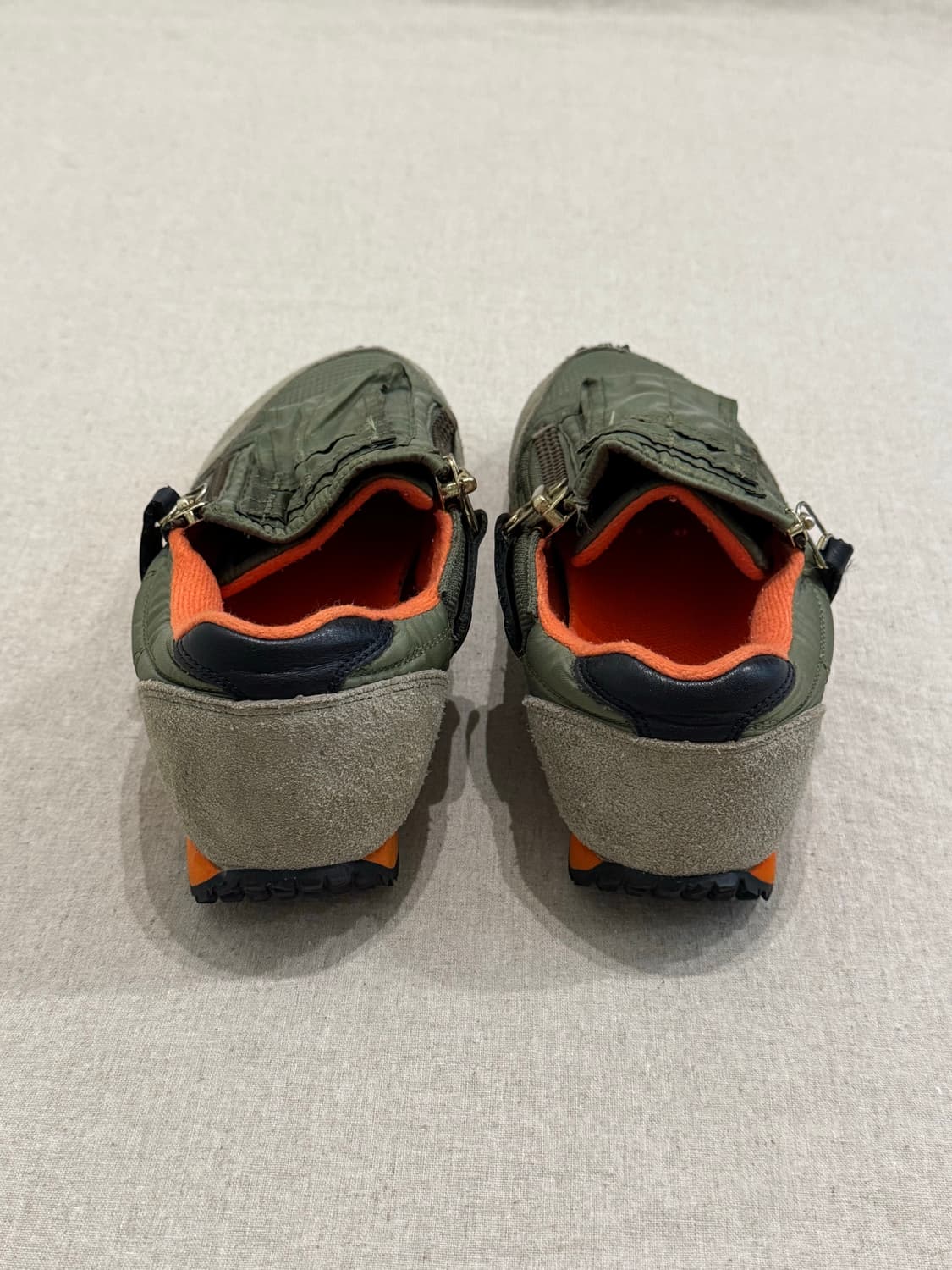 캐피탈 MA-1 카키 스니커즈 상품이미지5