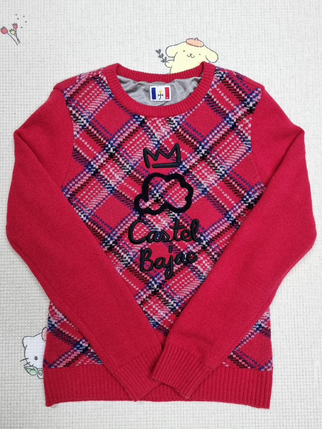 까스텔바작 여성 방풍 니트 티셔츠 90 상품이미지1