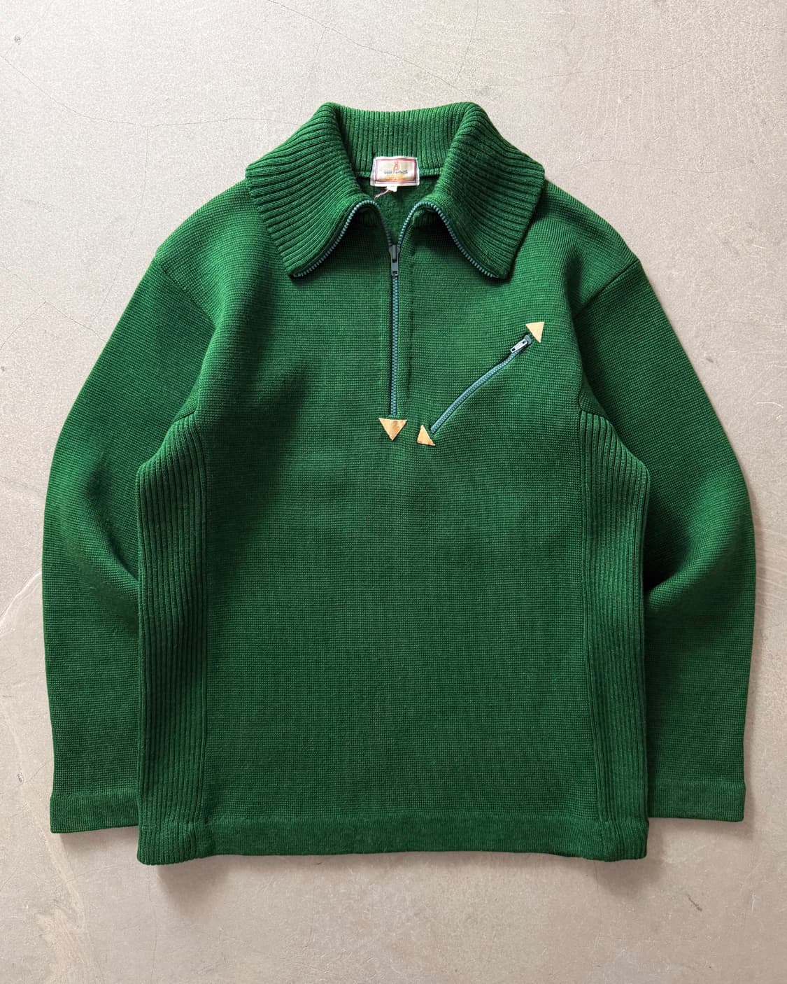 80s Daiwa Sports Half Zip-Up Knit 상품이미지1