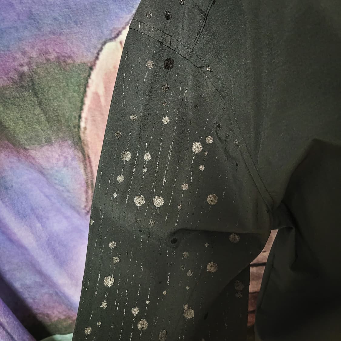 Baroque Gold Dot black shirts  상품이미지2