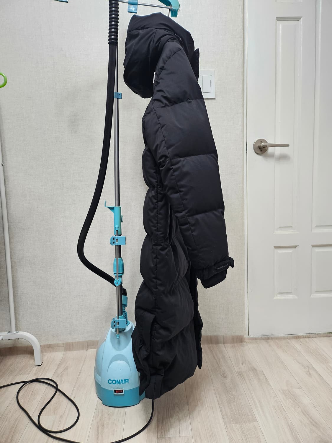 (95~100)M 노스페이스 화이트라벨 익스플로링 [블랙] 구스다운롱패딩 상품이미지7