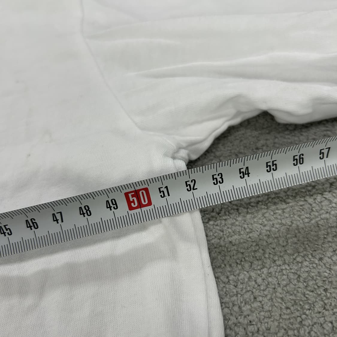 챔피온 흰색 긴팔티셔츠 m 상품이미지4