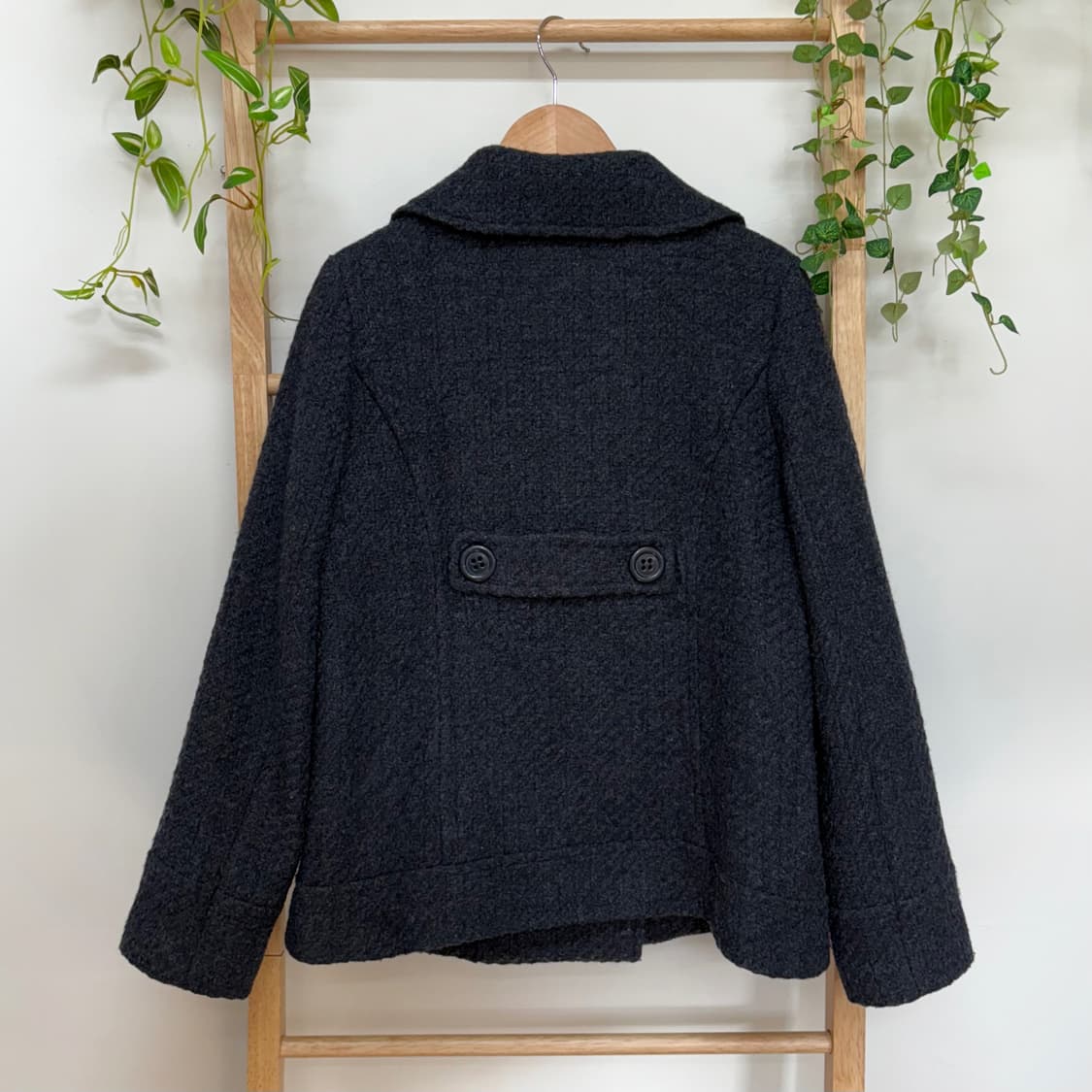 JPN/ 모리걸더블코트 더블반코트 숏코트 해린코트 해린깔 상품이미지2