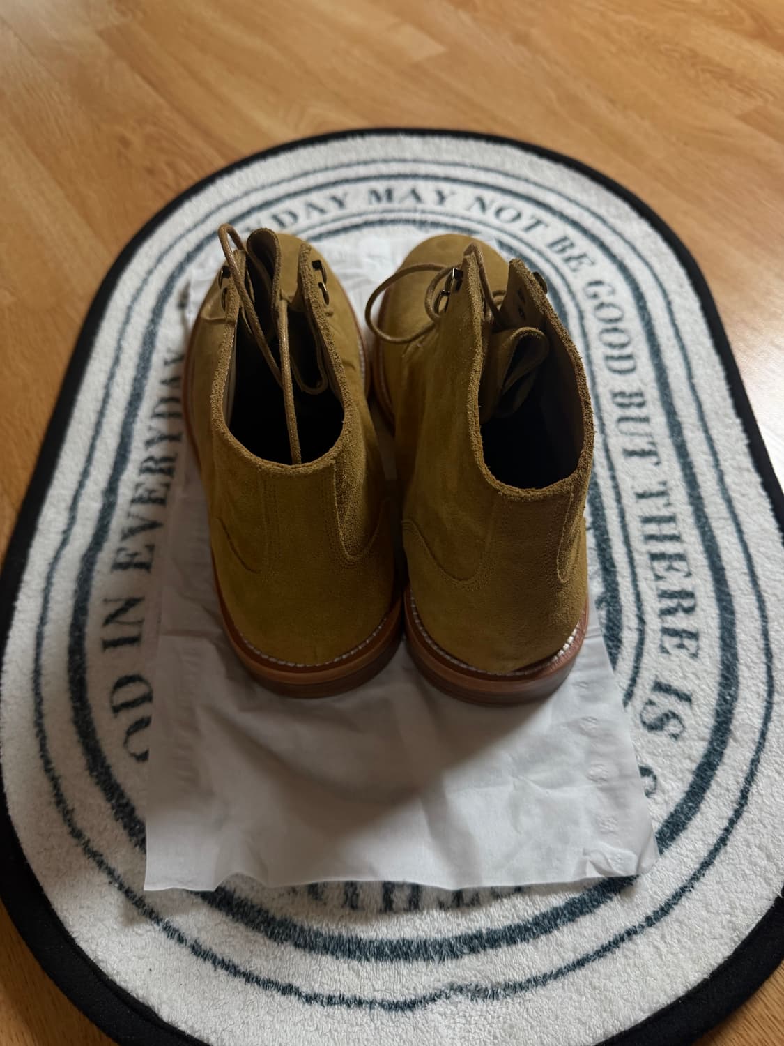 로스트가든 UNIFORM Field Boots Beige 새상품 상품이미지3